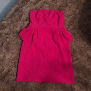 Hot pink dress by Express